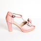 Sandalias Alicia Bow Rosa - Talla 40