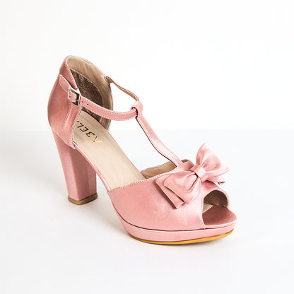 Sandalias Alicia Bow Rosa - Talla 40