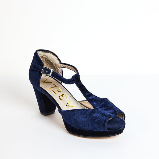 Sandalias Vera Azul- Talla 37