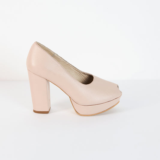 Tacones Peep Toe