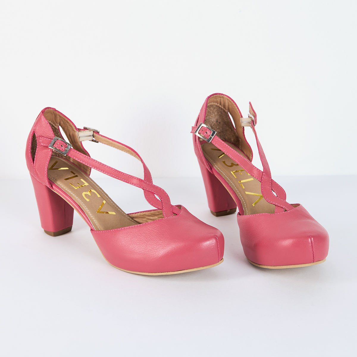 Tacones Verty Rosa - Talla 39